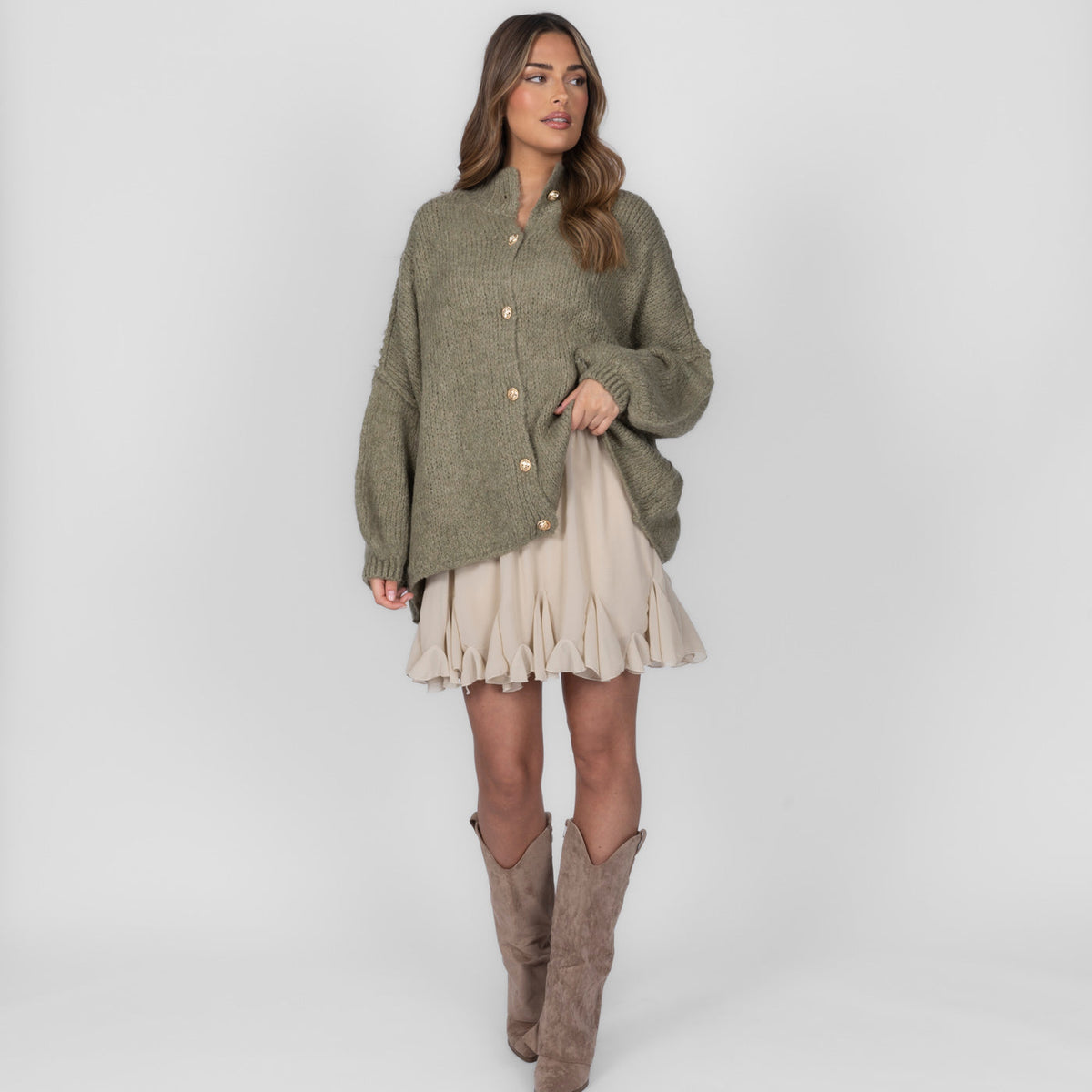 Gilet oversize « CozyGlam »
