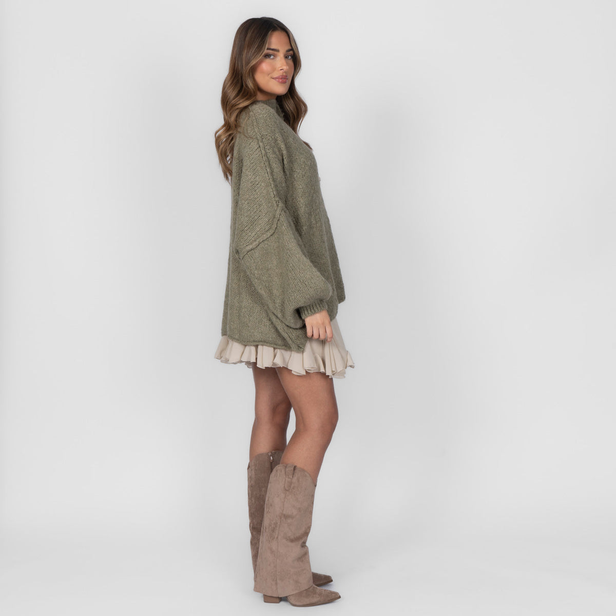Gilet oversize « CozyGlam »