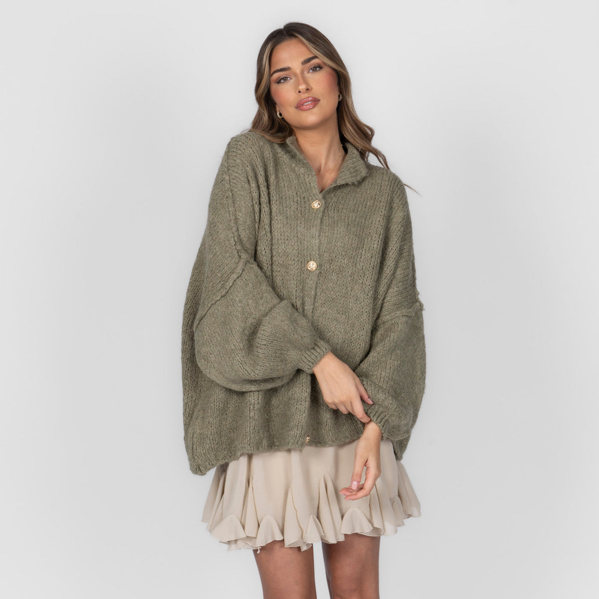 Gilet oversize « CozyGlam »