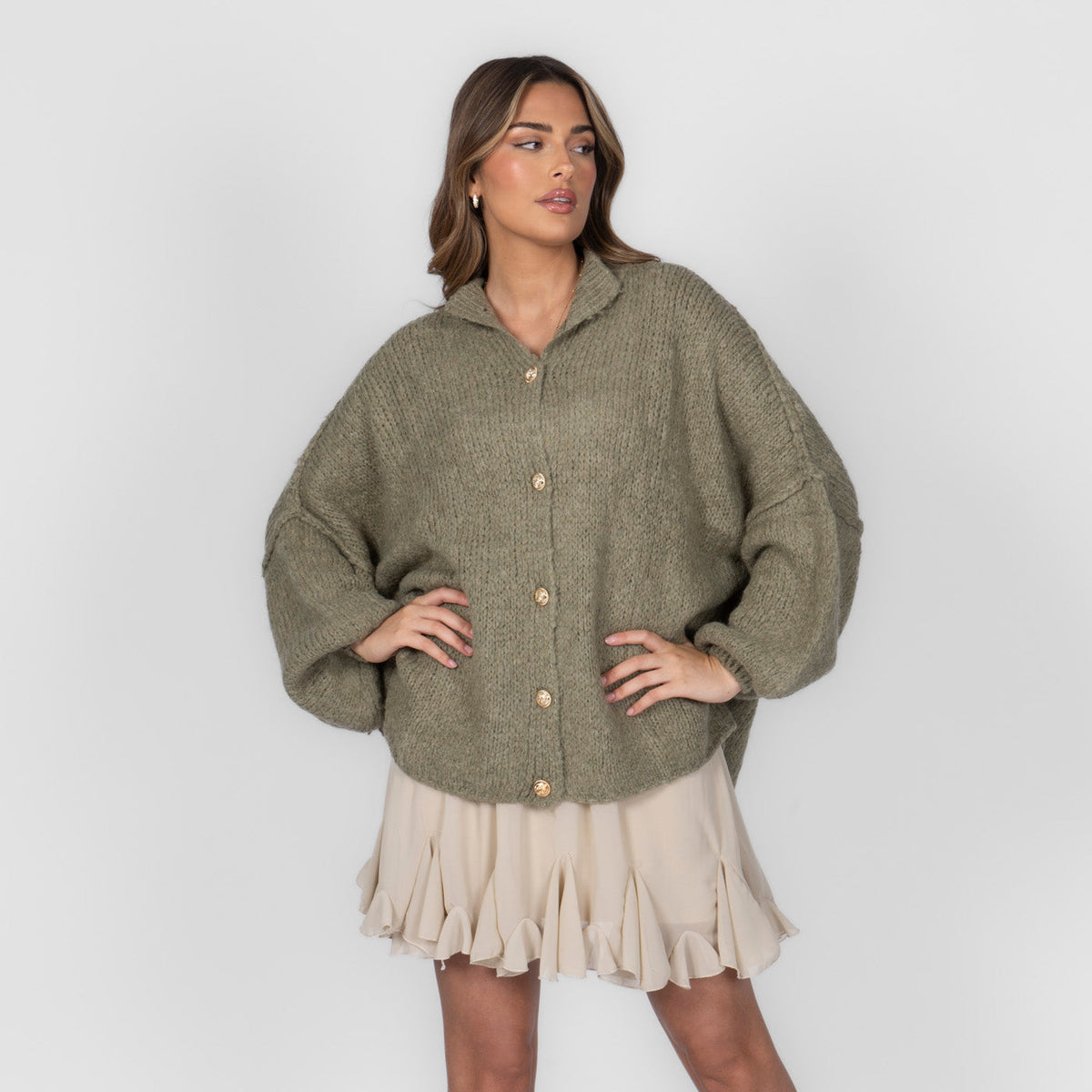 Gilet oversize « CozyGlam »