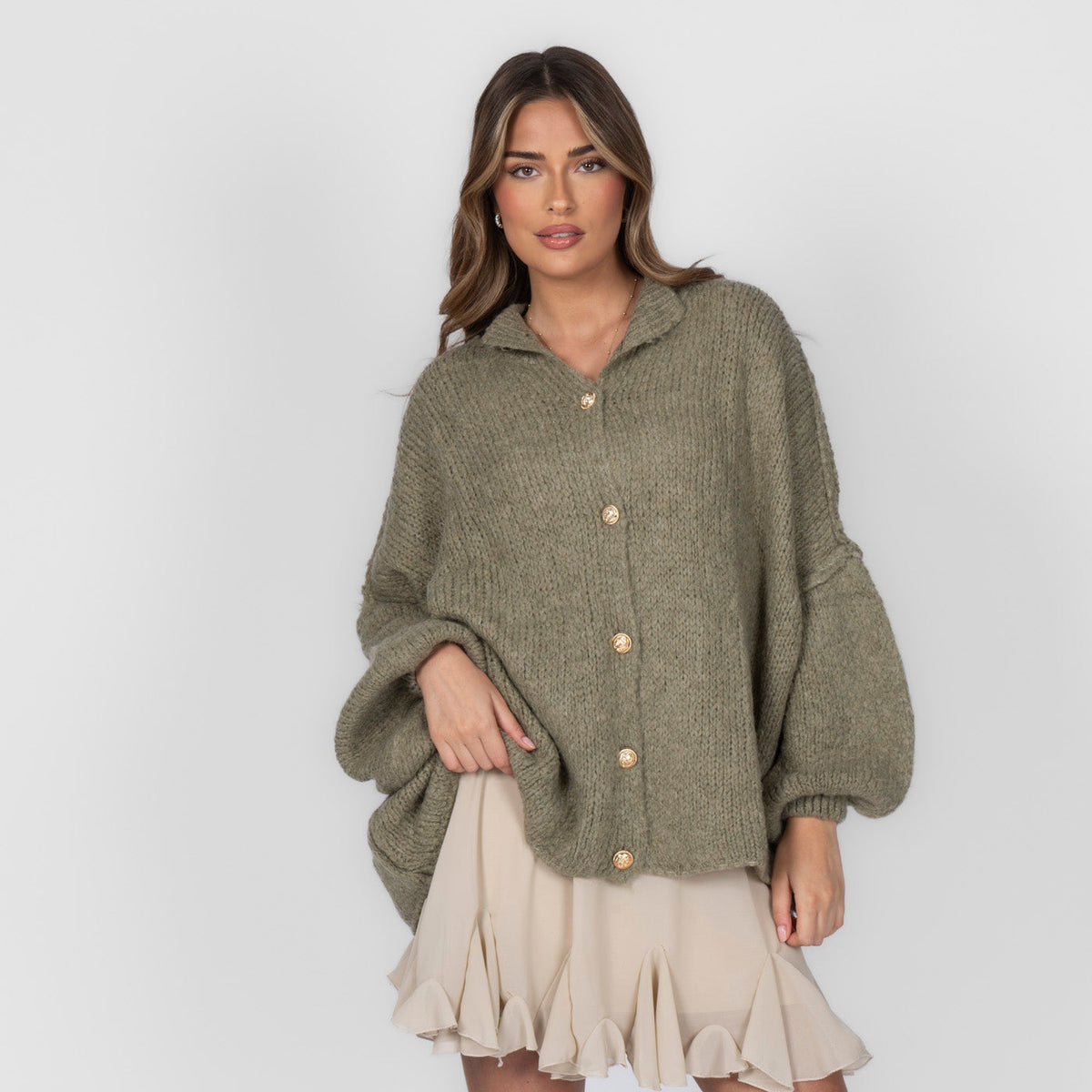 Gilet oversize « CozyGlam »