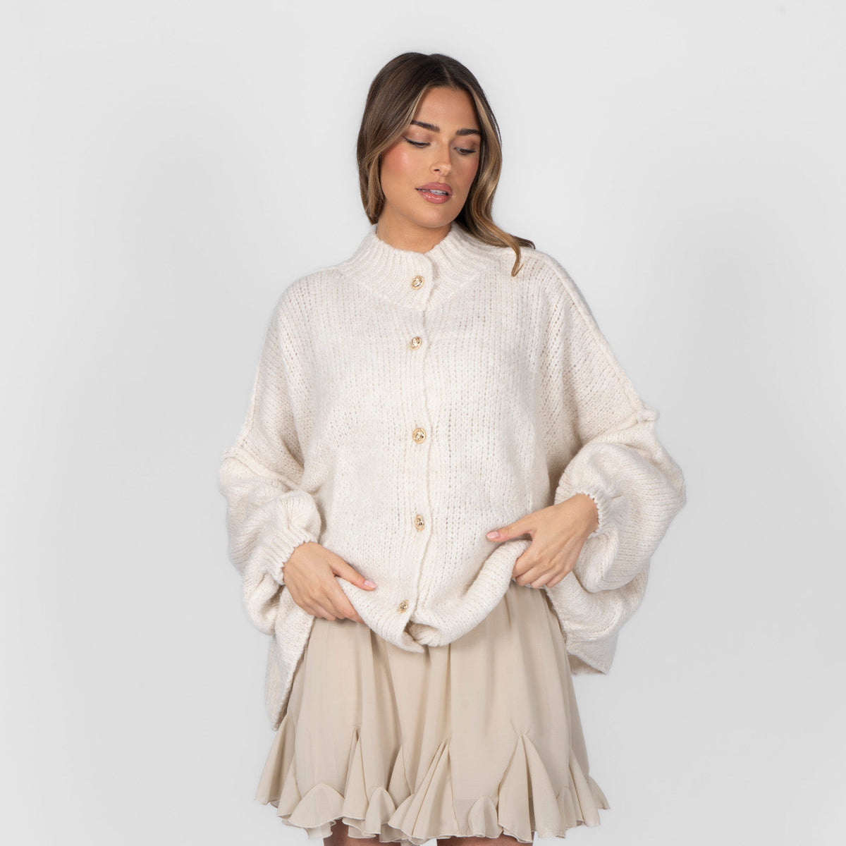 Gilet oversize « CozyGlam »
