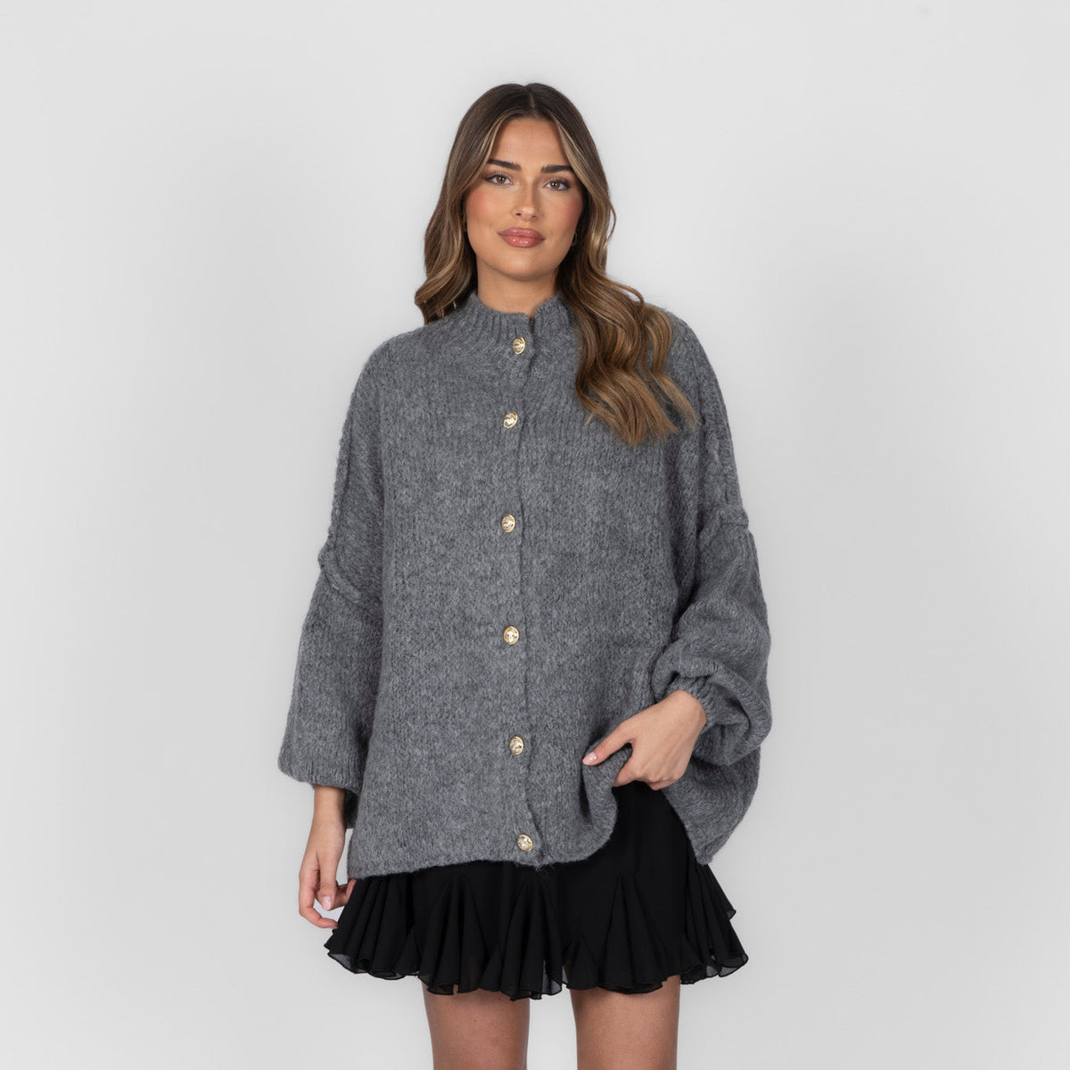 Gilet oversize « CozyGlam »