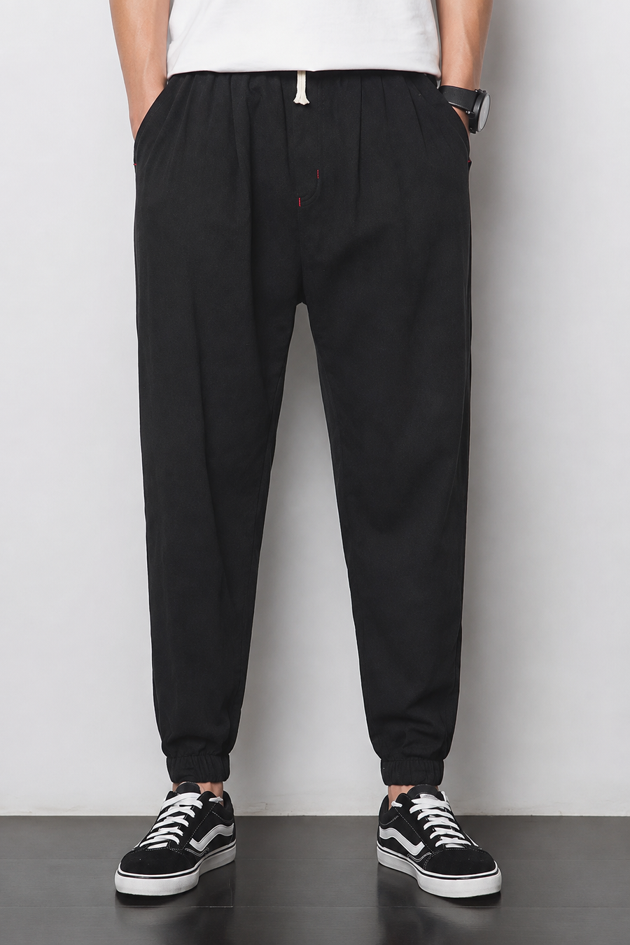 Léon | Pantalon Lantern Homme Coton Lin Été