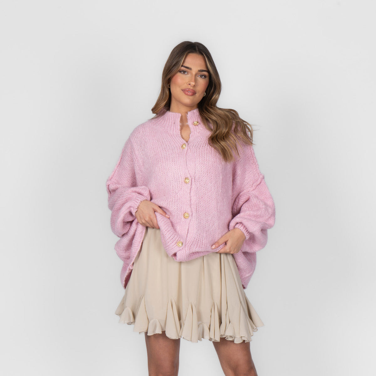 Gilet oversize « CozyGlam »