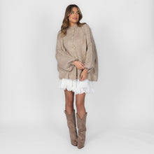 Gilet oversize « CozyGlam »