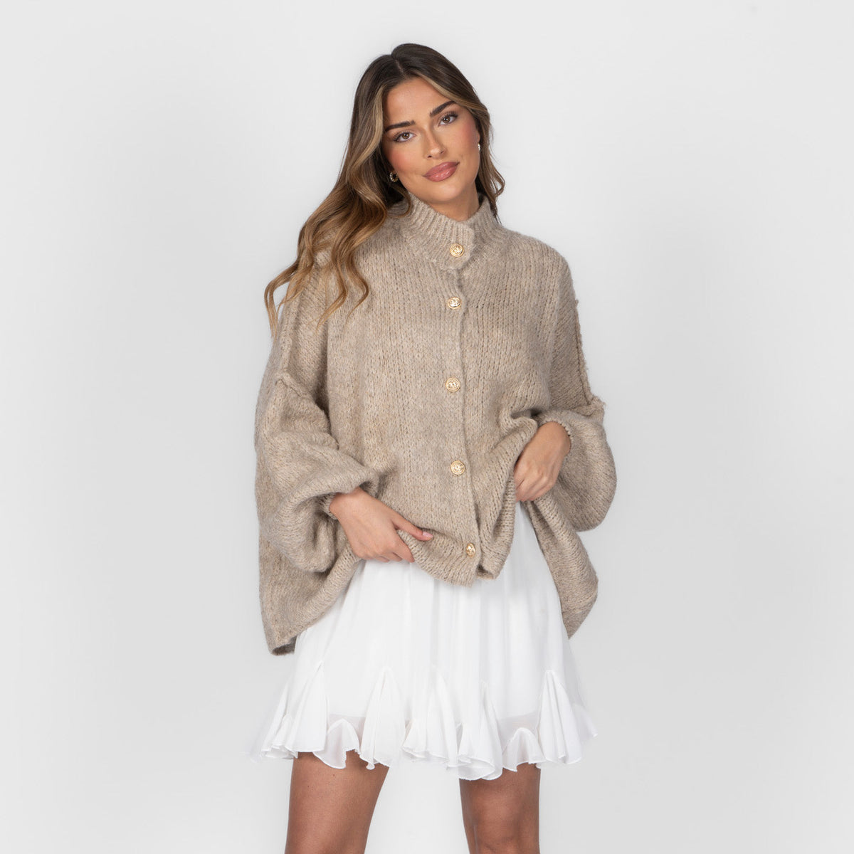 Gilet oversize « CozyGlam »