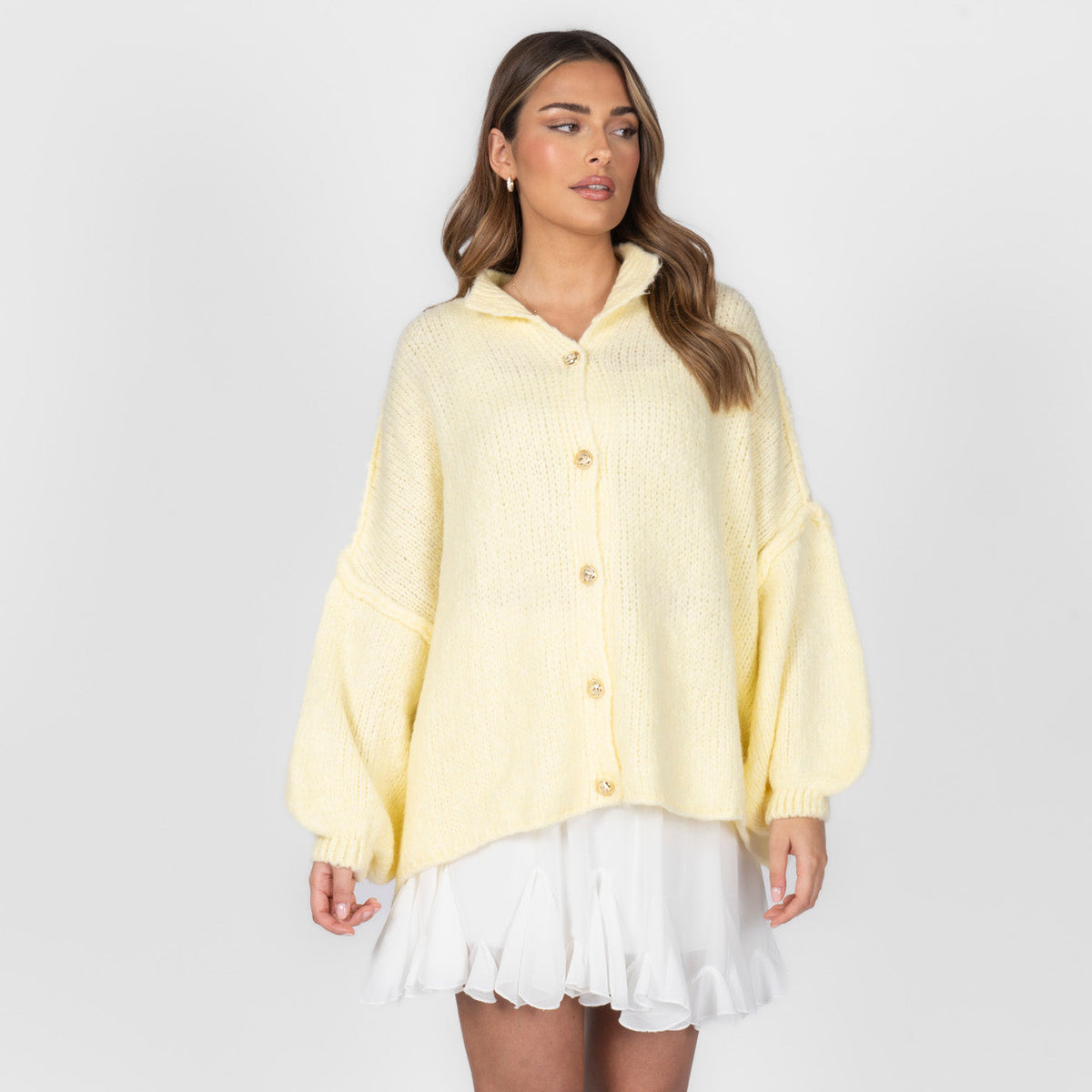 Gilet oversize « CozyGlam »