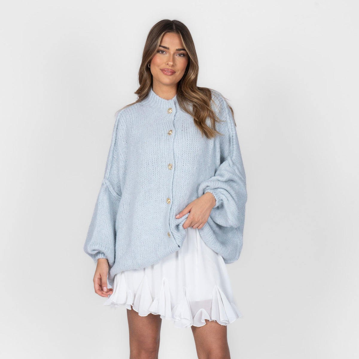 Gilet oversize « CozyGlam »