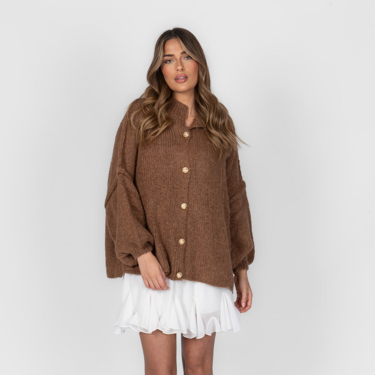 Gilet oversize « CozyGlam »