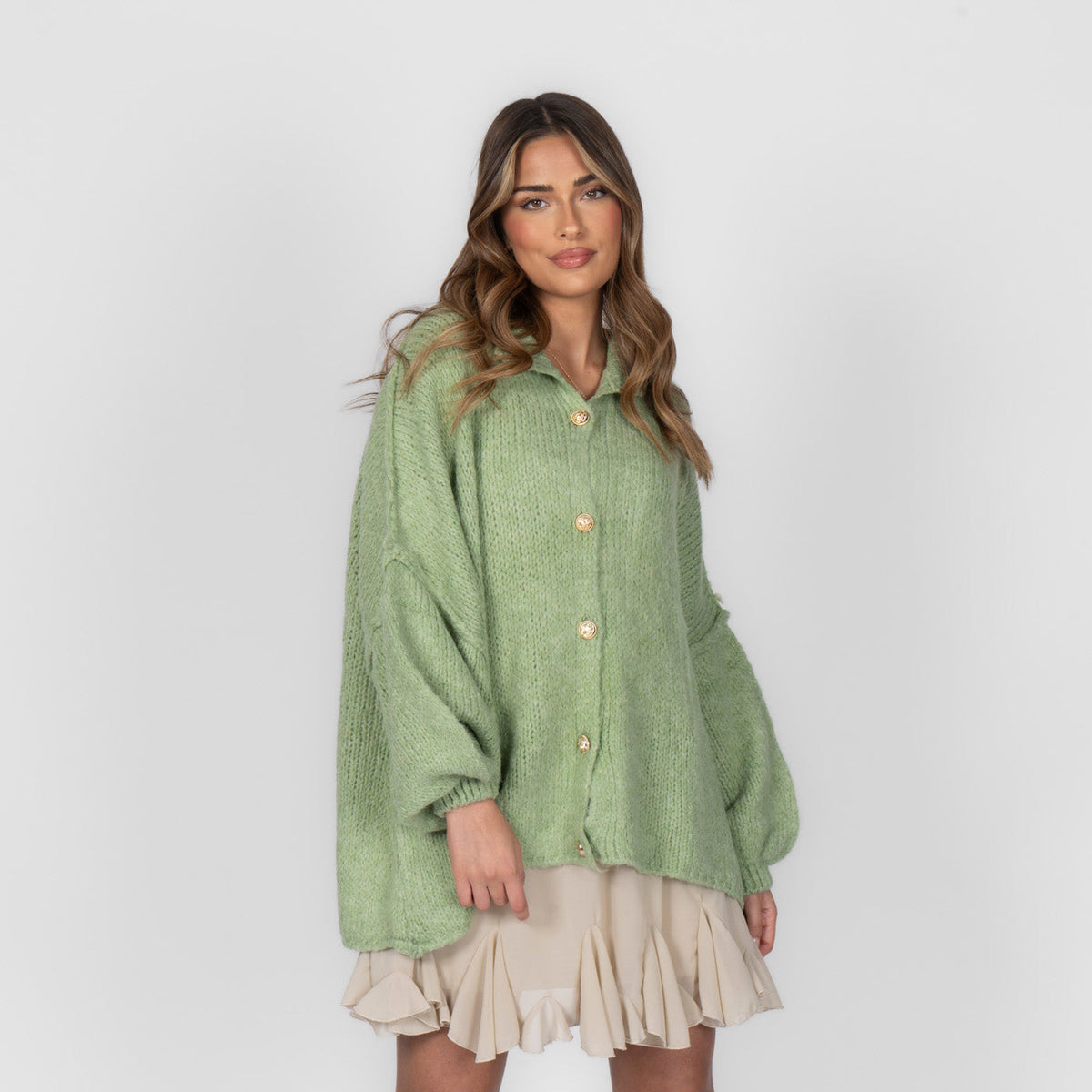 Gilet oversize « CozyGlam »