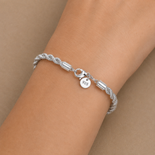 Alix | Bracelet Chaîne Plate Argent 925 - 20Cm