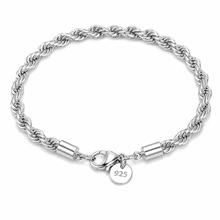 Alix | Bracelet Chaîne Plate Argent 925 - 20Cm