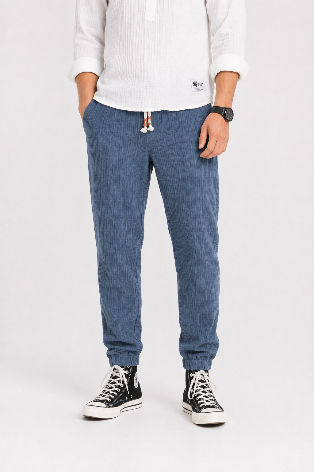 Hugo | Pantalon Ample Homme Style Japonais
