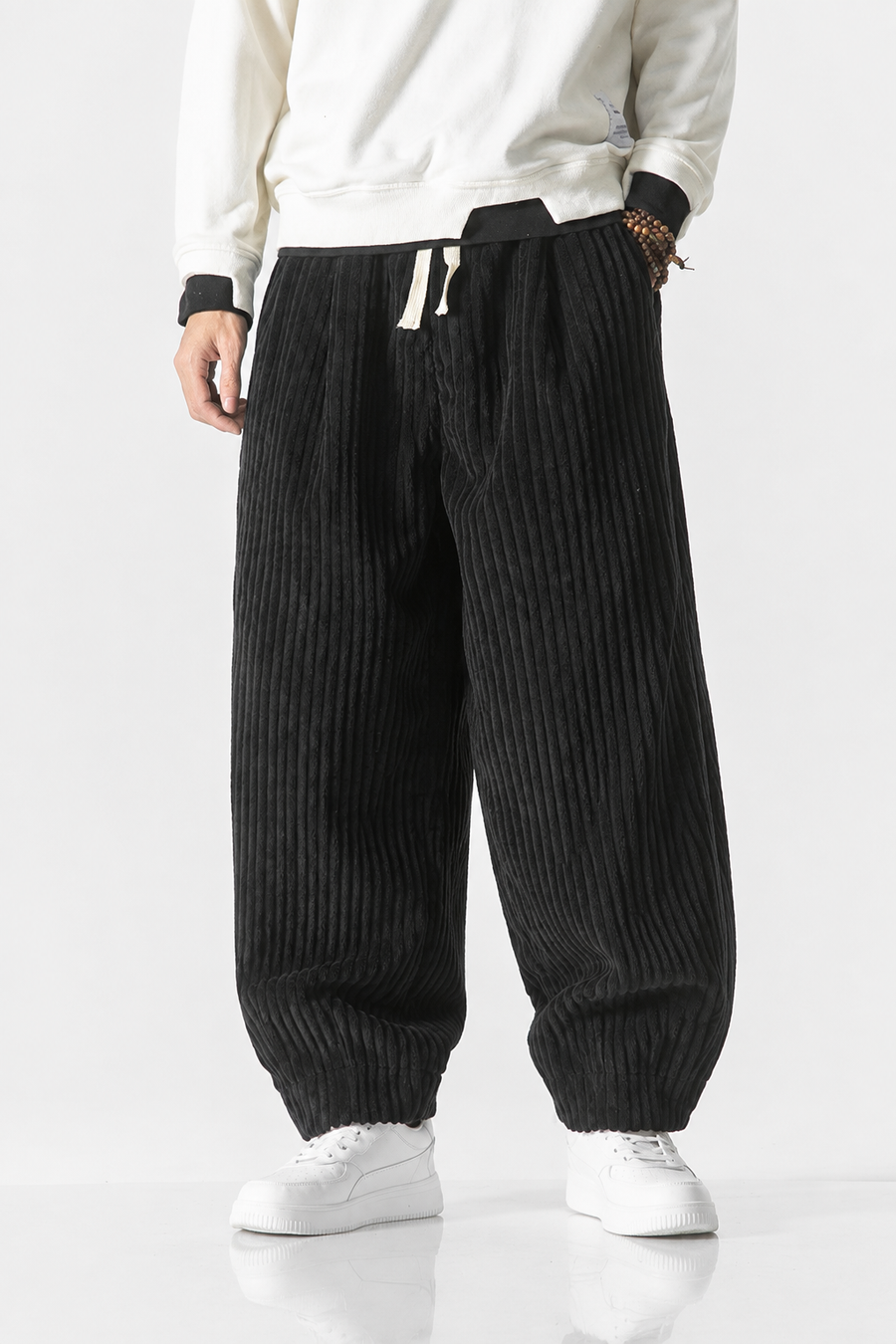Théo | Pantalon Sarouel Velours Côtelé Homme
