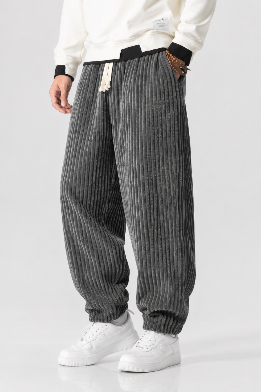 Théo | Pantalon Sarouel Velours Côtelé Homme