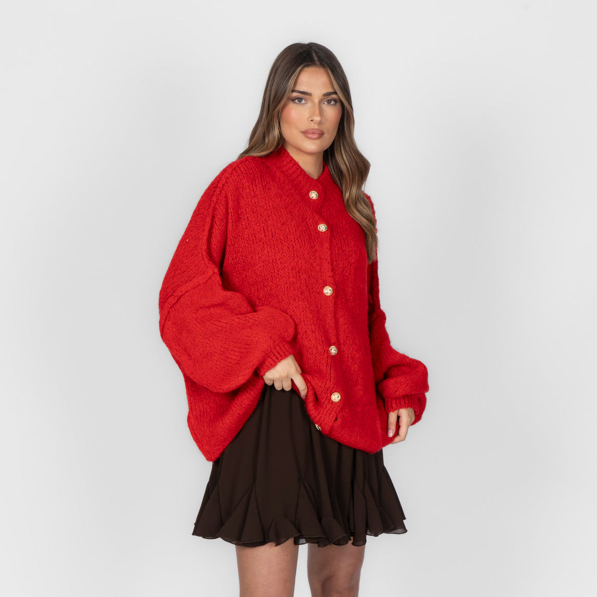 Gilet oversize « CozyGlam »