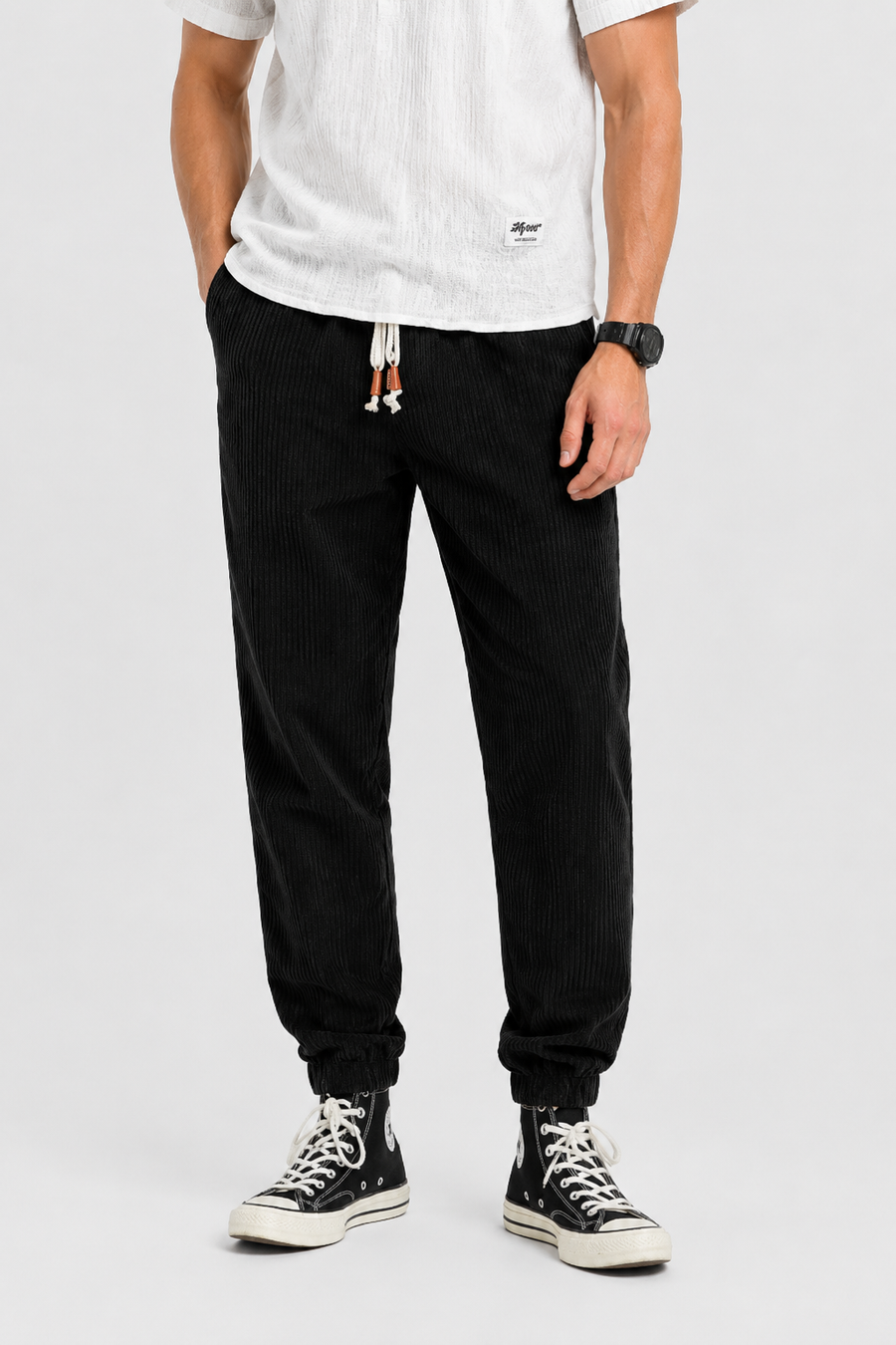Hugo | Pantalon Ample Homme Style Japonais