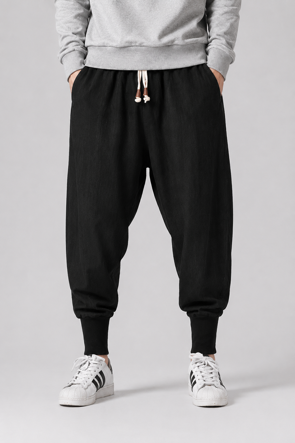 Noé | Pantalon Sarouel Homme Coton Lin