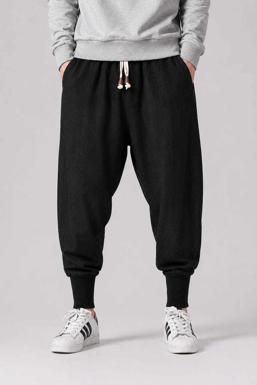 Noé | Pantalon Sarouel Homme Coton Lin