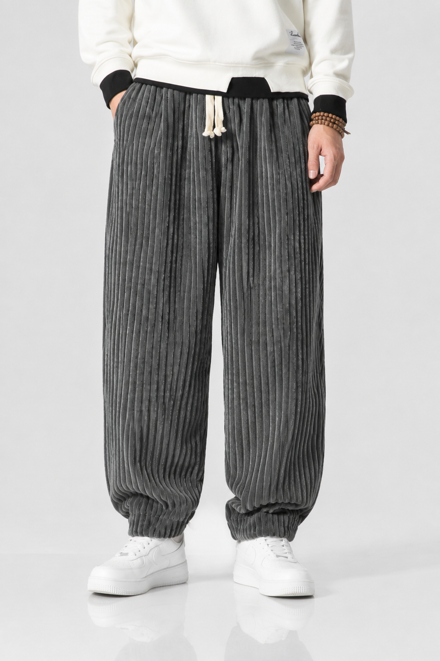Théo | Pantalon Sarouel Velours Côtelé Homme