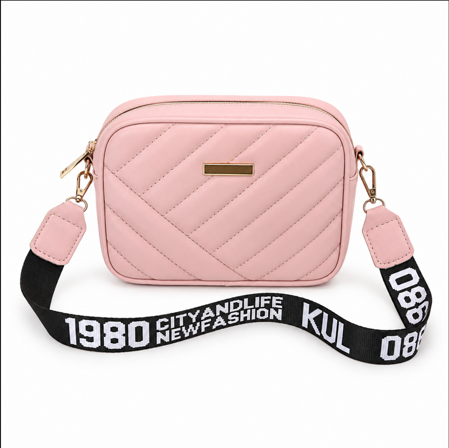 Juliette | Sac Bandoulière Matelassé Rose