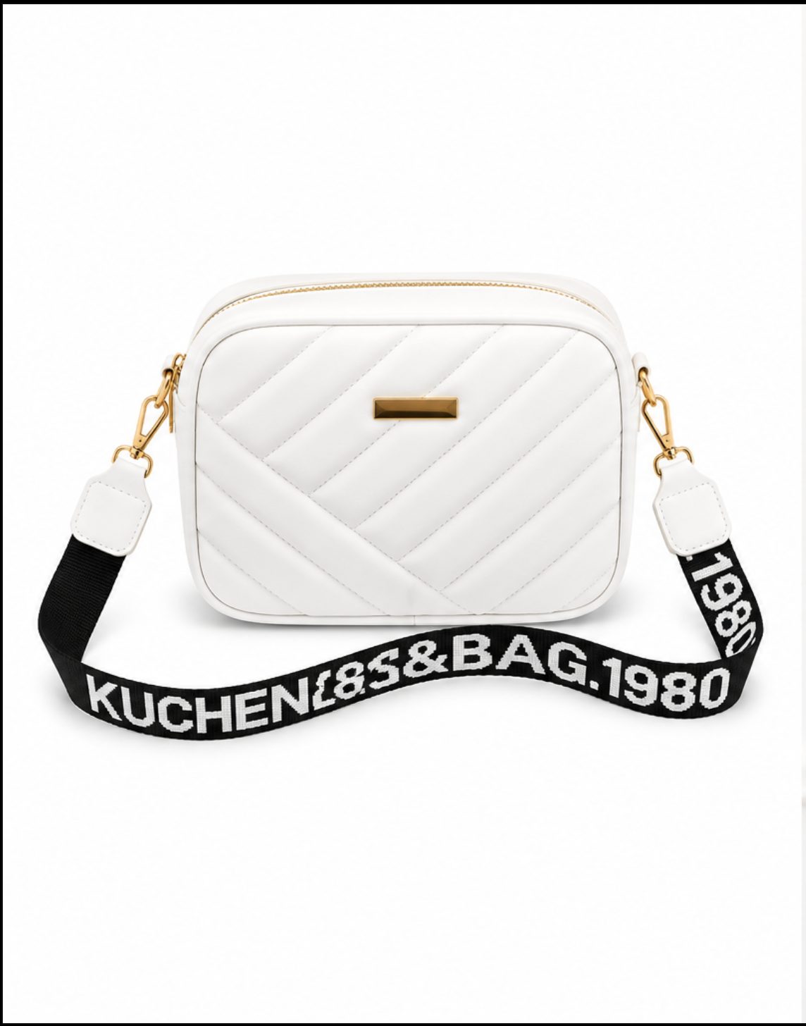 Juliette | Sac Bandoulière Matelassé - Blanc
