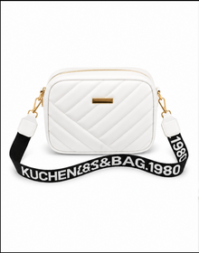 Juliette | Sac Bandoulière Matelassé - Blanc