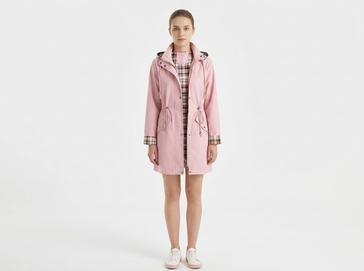 Apolline | Trench Long Imperméable 3-en-1