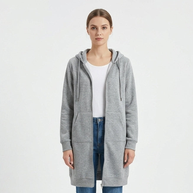 Daisy | Veste Longue à Capuche