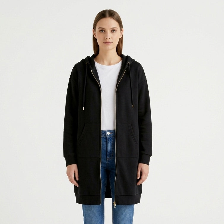Daisy | Veste Longue à Capuche
