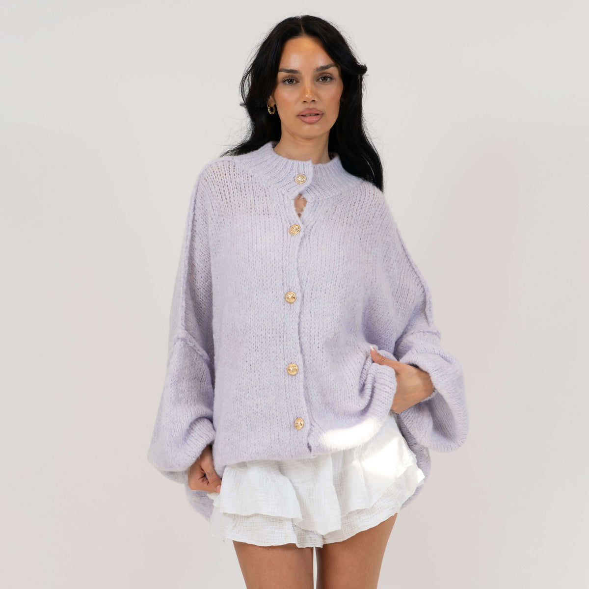 Gilet oversize « CozyGlam »