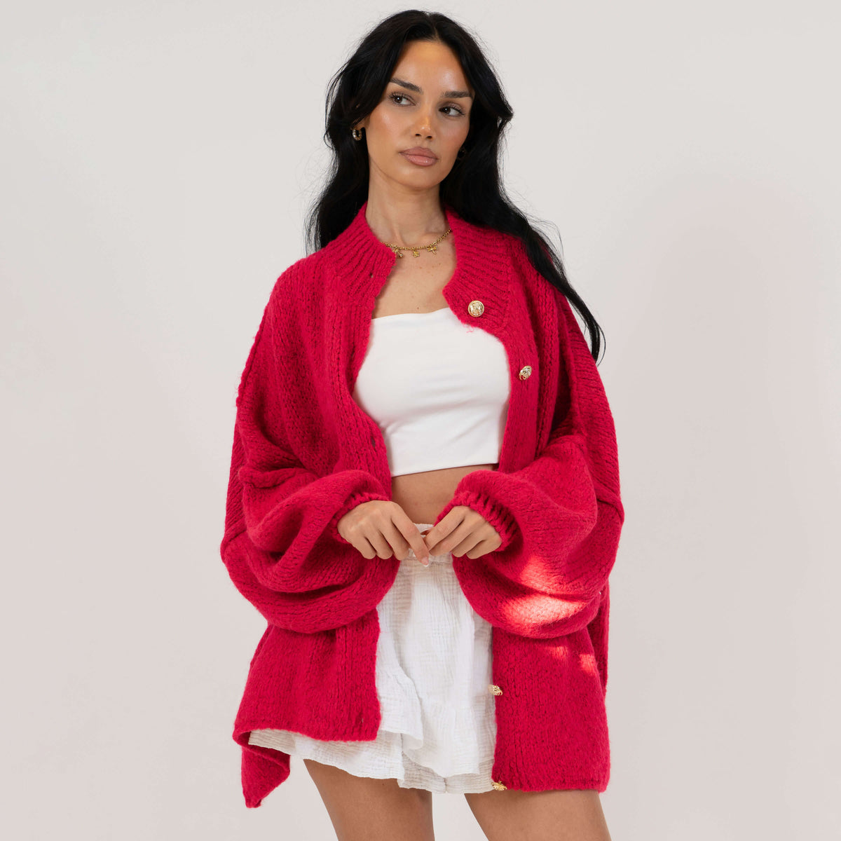 Gilet oversize « CozyGlam »