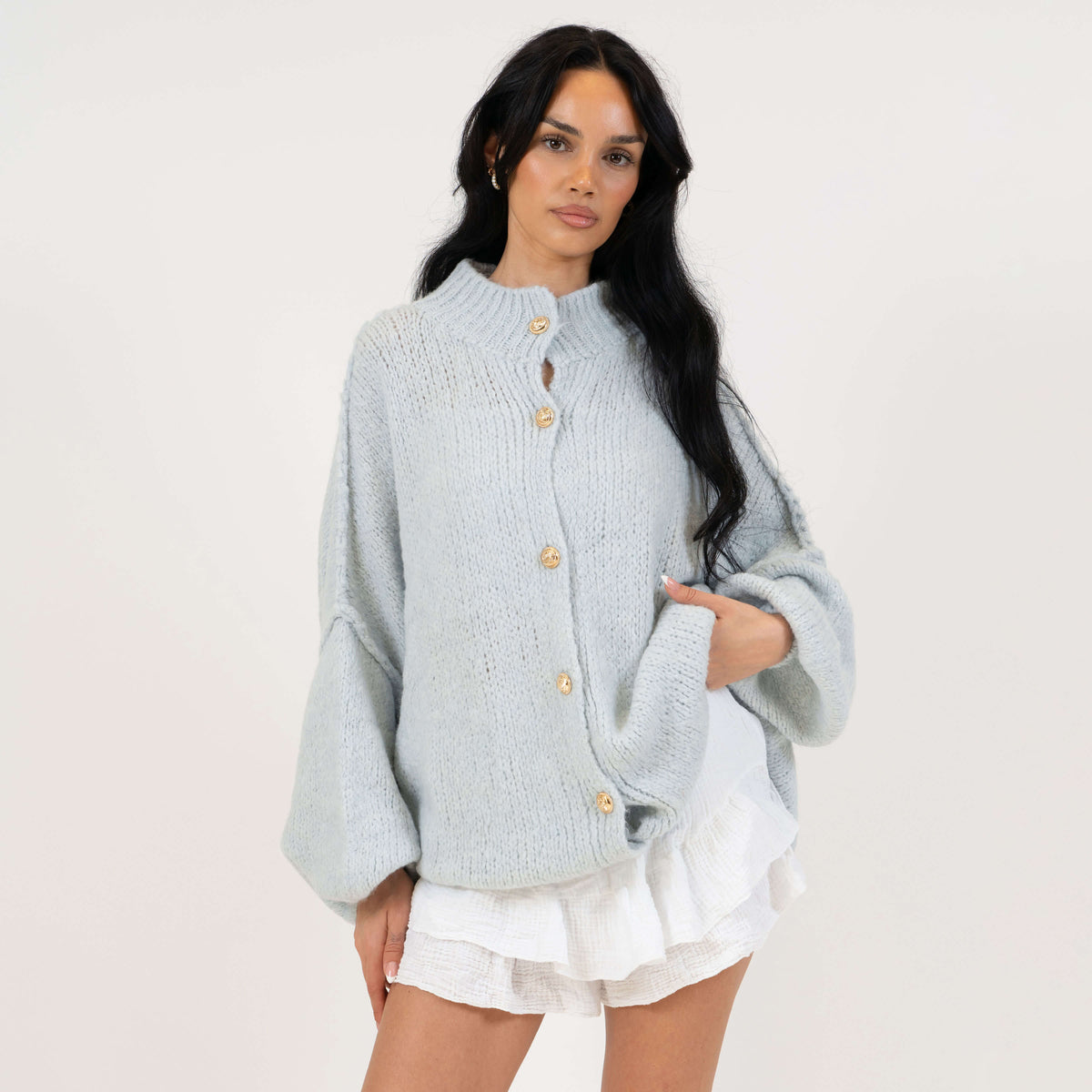 Gilet oversize « CozyGlam »