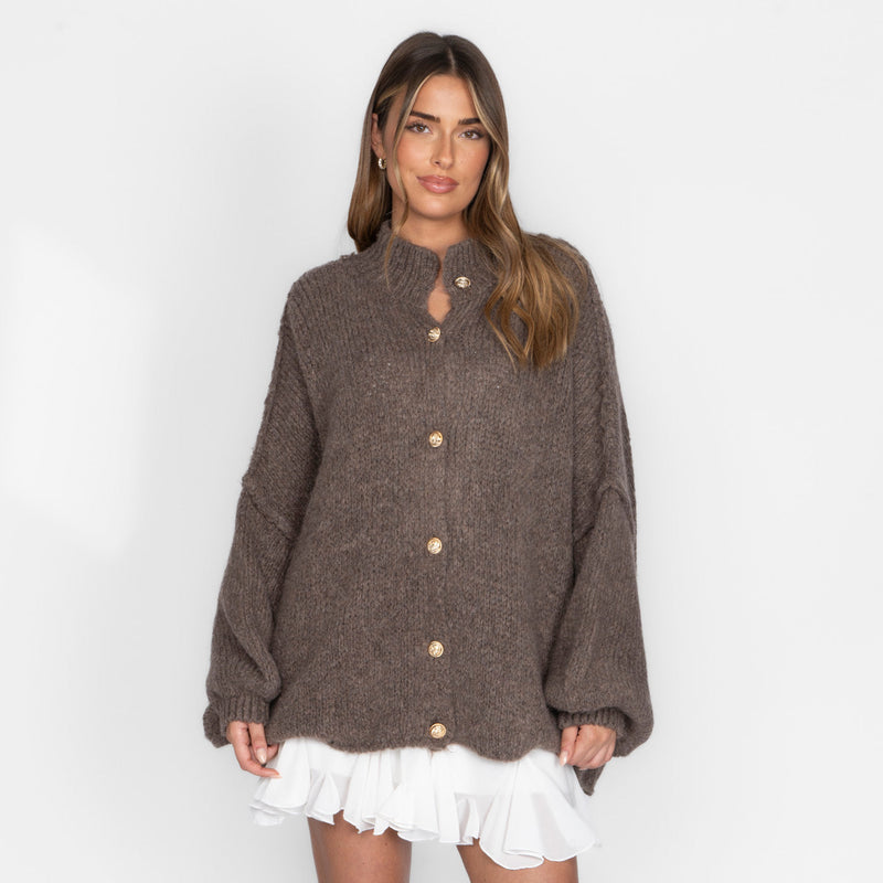 Gilet oversize « CozyGlam »