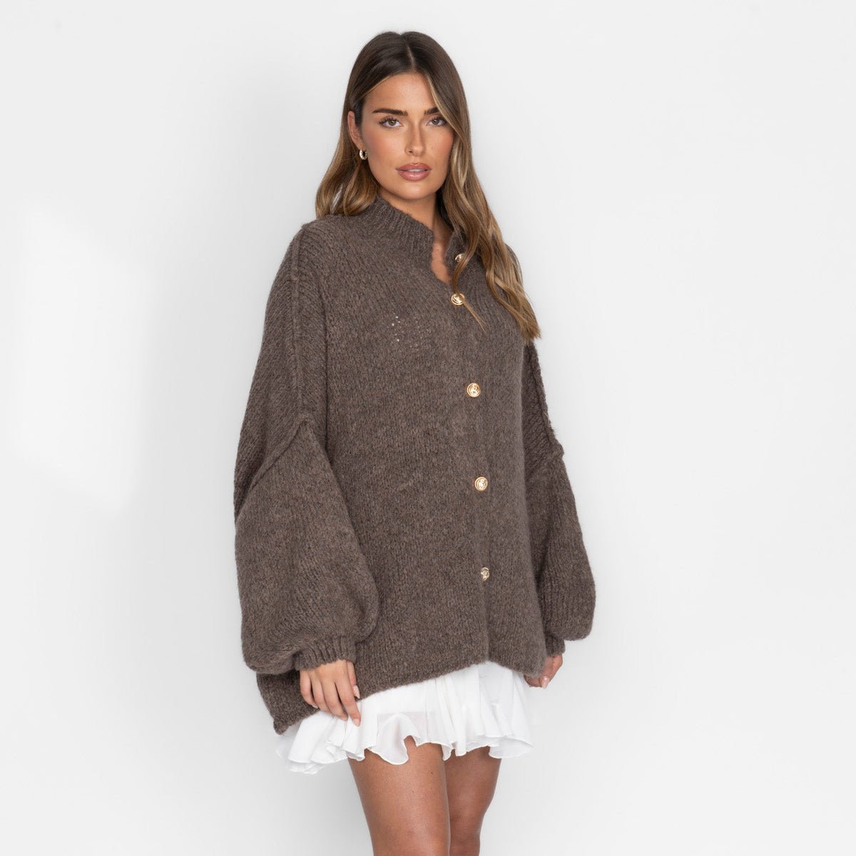 Gilet oversize « CozyGlam »