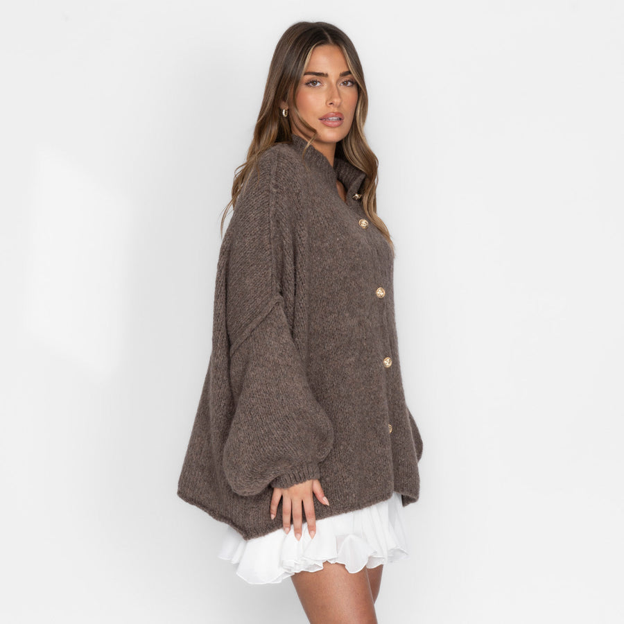 Gilet oversize « CozyGlam »
