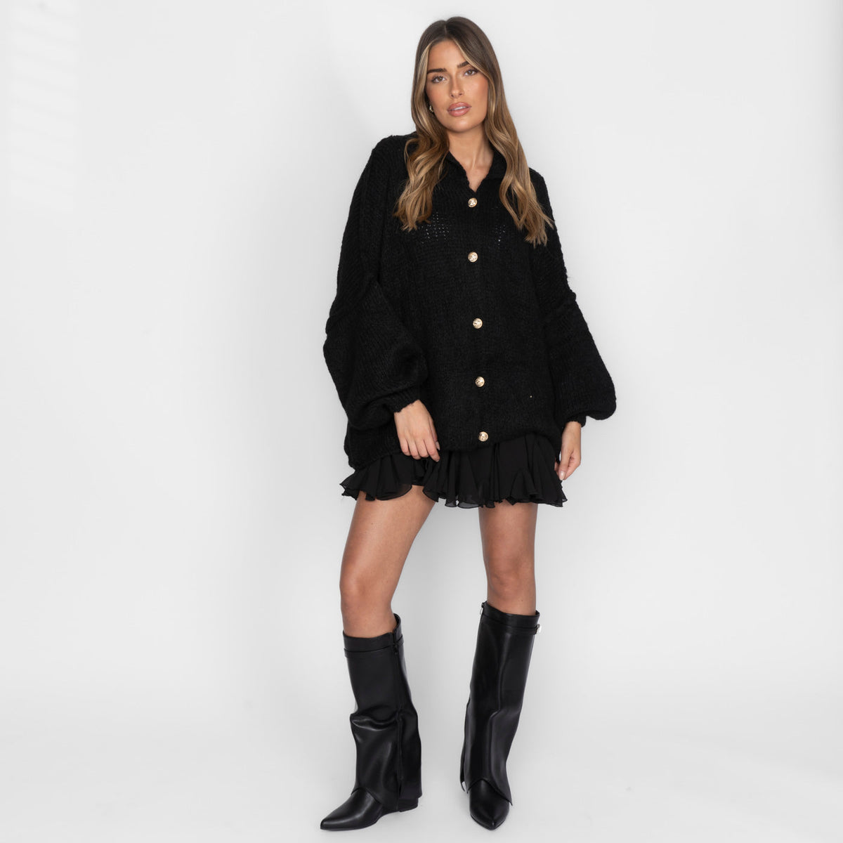 Gilet oversize « CozyGlam »
