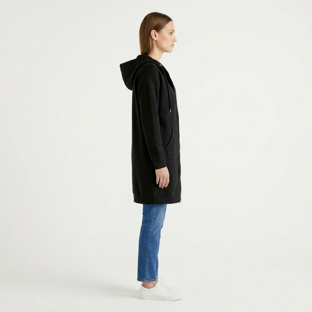 Daisy | Veste Longue à Capuche