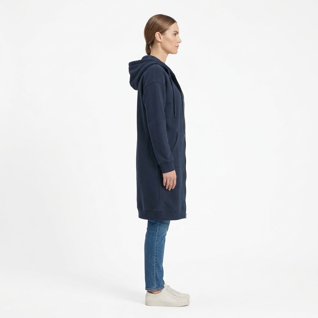 Daisy | Veste Longue à Capuche