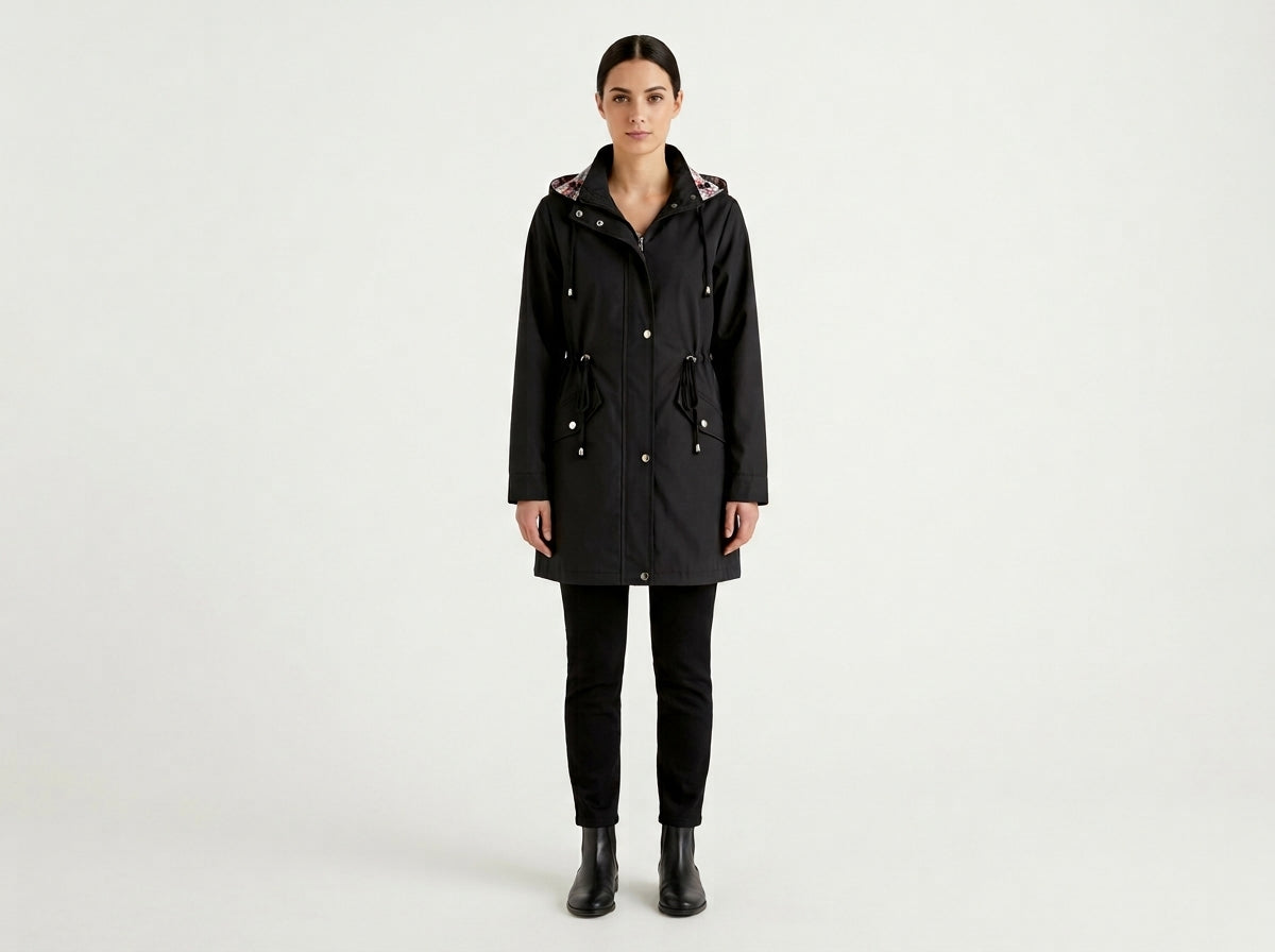 Apolline | Trench Long Imperméable 3-en-1