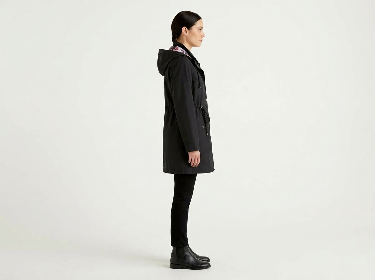 Apolline | Trench Long Imperméable 3-en-1