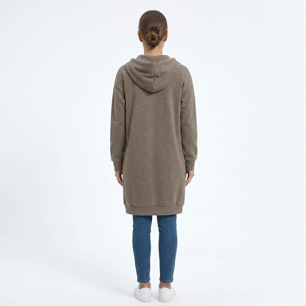 Daisy | Veste Longue à Capuche