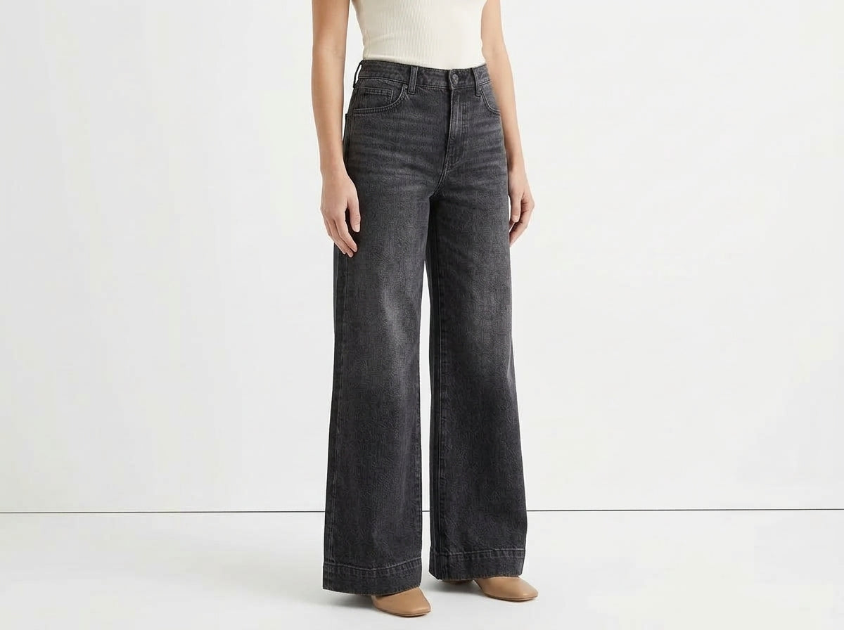 Élise | Jean Large Taille Haute