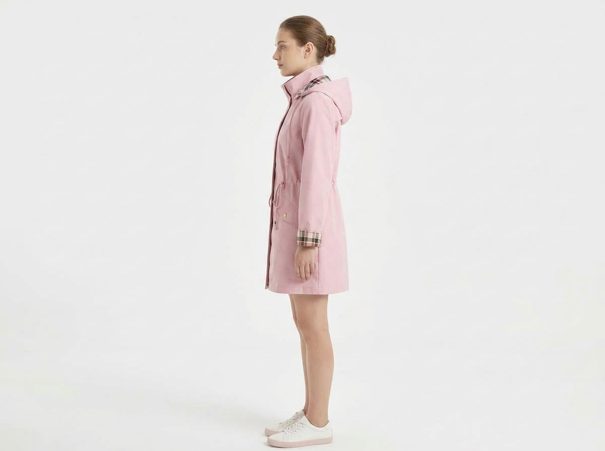 Apolline | Trench Long Imperméable 3-en-1