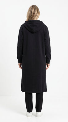 Maëlle | Manteau Sweat Oversize à Capuche