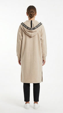 Maëlle | Manteau Sweat Oversize à Capuche