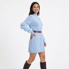 Iris | Robe Pull Col Montant Manches Longues