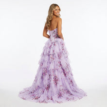 Flora | Robe Longue Florale Plissée - Lavande Florale