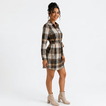 Victoire | Robe Chemise à Carreaux